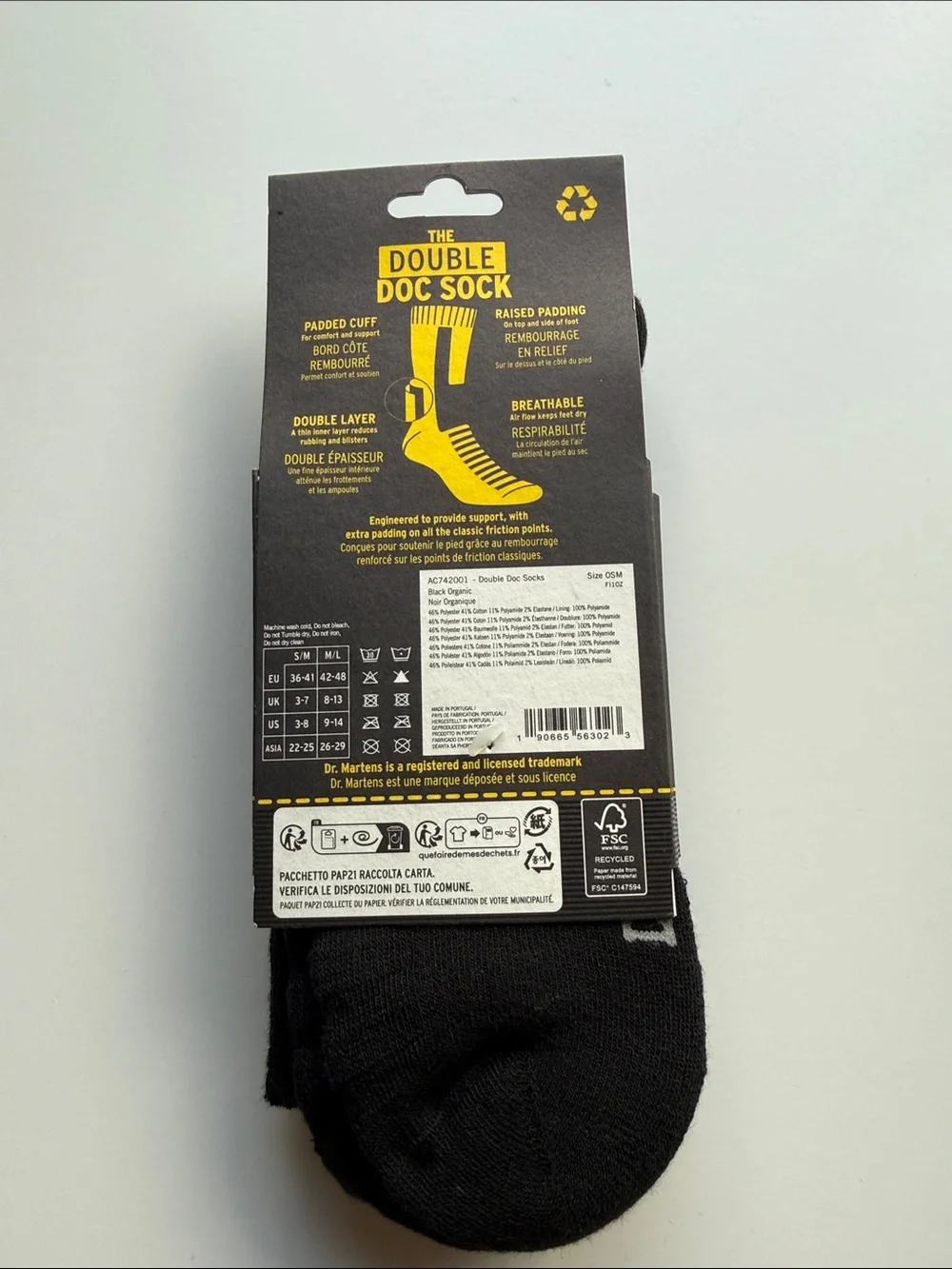 Dr. Martens Double Doc Sock - S/M
